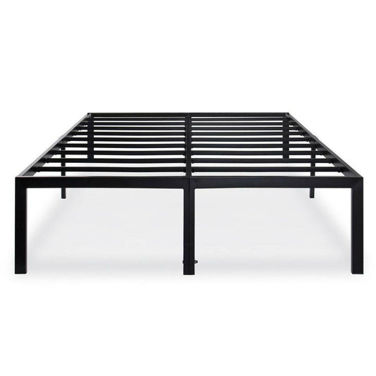 California King Heavy Duty 18-inch High Rise Metal Platform Bed Frame - FurniFindUSA