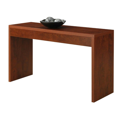Cherry Finish Sofa Table Modern Living Room Console Table - FurniFindUSA