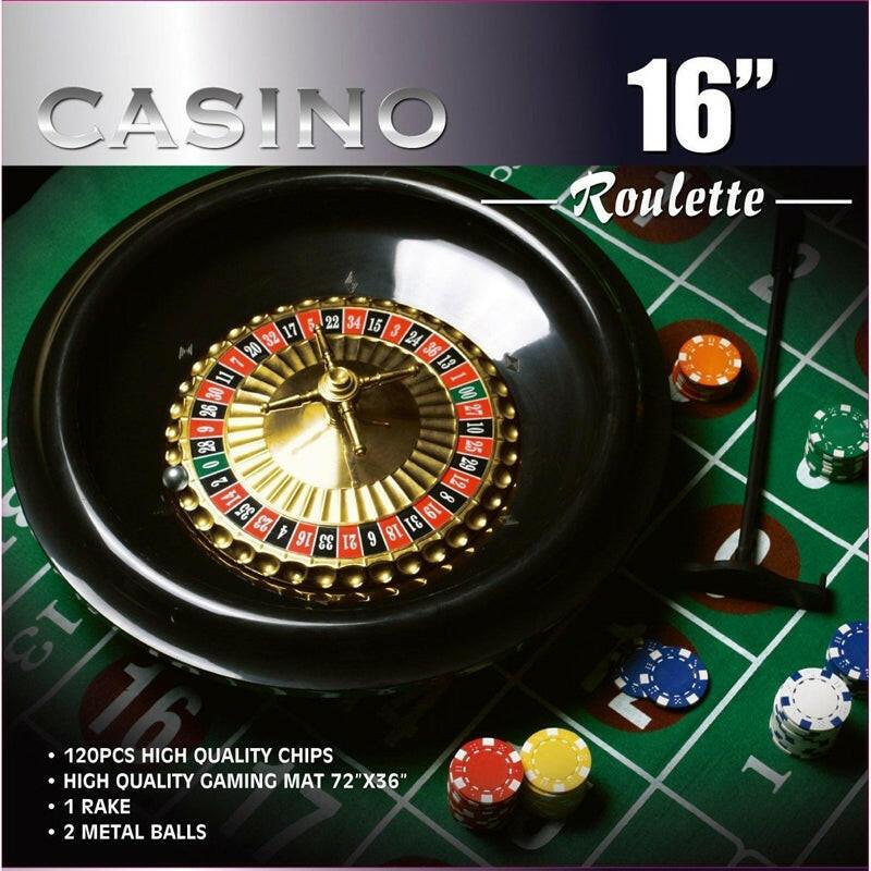 16-inch Roulette Wheel Game Set by Da Vinci - FurniFindUSA