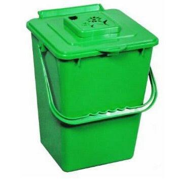 2.4 Gallon Kitchen Composter Compost Waste Collector Bin - Green - FurniFindUSA