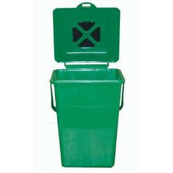 2.4 Gallon Kitchen Composter Compost Waste Collector Bin - Green - FurniFindUSA