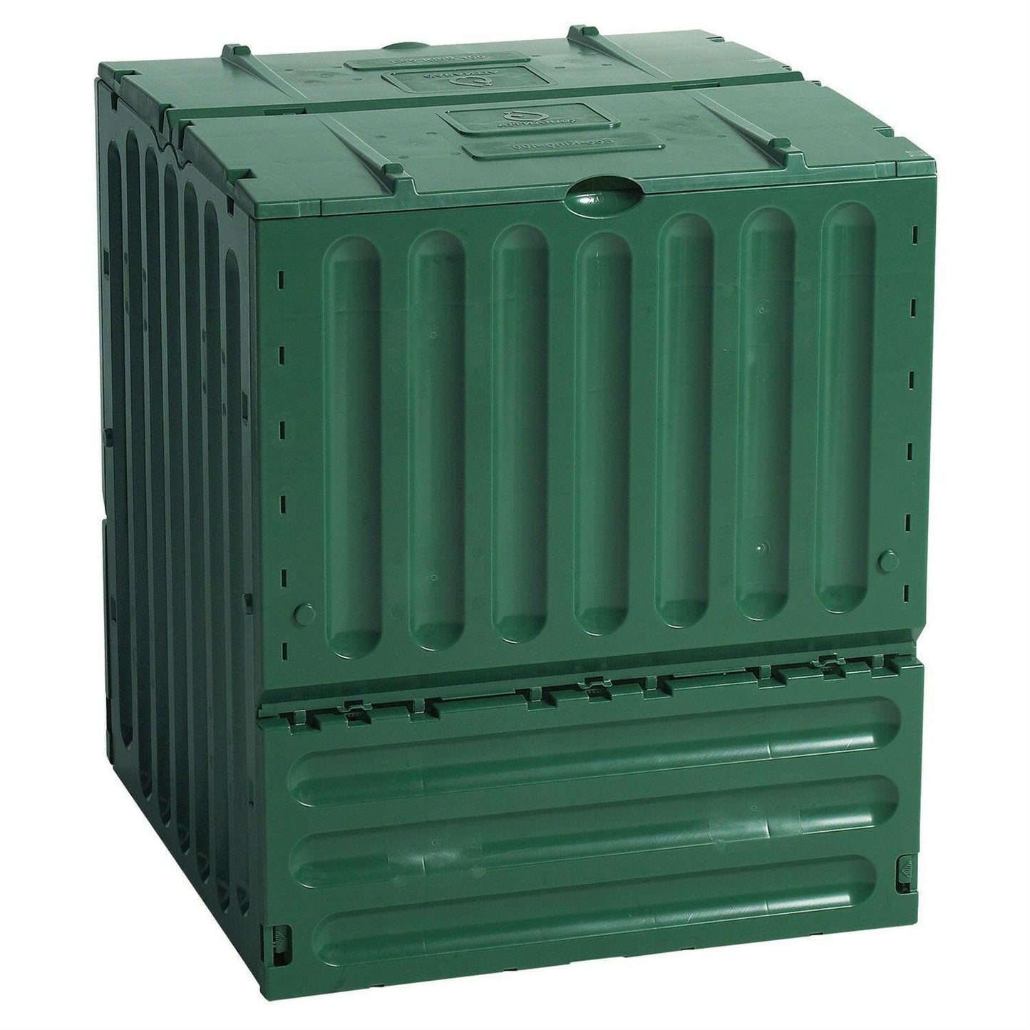 Outdoor Composting 110-Gallon Composter Recycle Plastic Compost Bin - Green - FurniFindUSA