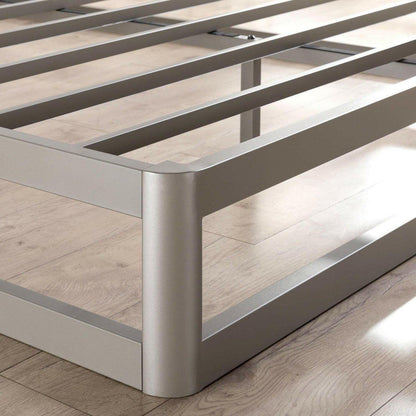 Full size Modern Heavy Duty Low Profile Metal Platform Bed Frame - FurniFindUSA