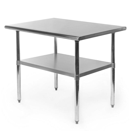 Heavy Duty Stainless Steel 2 x 3 Ft Kitchen Kitchen Prep Table - FurniFindUSA