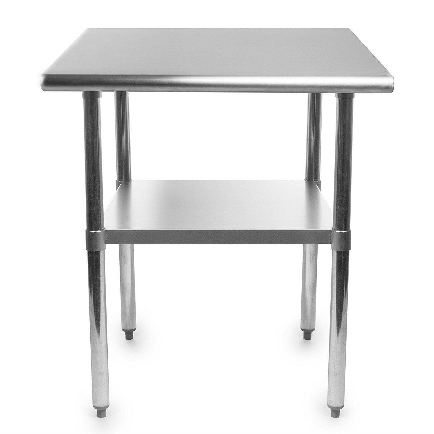 Heavy Duty Stainless Steel 2 x 3 Ft Kitchen Kitchen Prep Table - FurniFindUSA