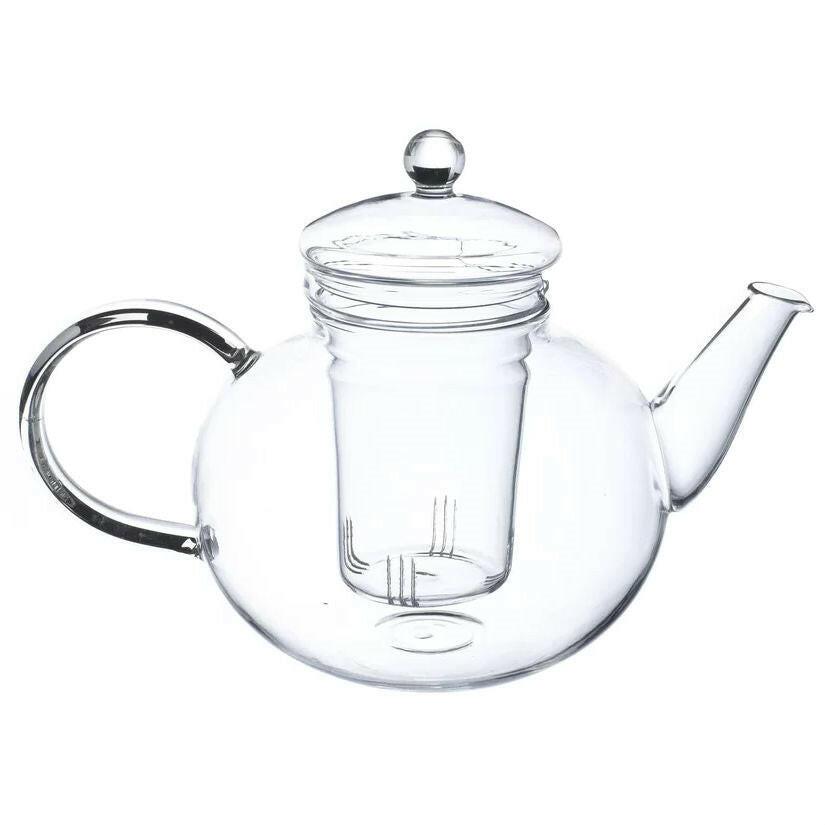 Borosilicate Glass 1.32 Quart Teapot with Removable Infuser - FurniFindUSA