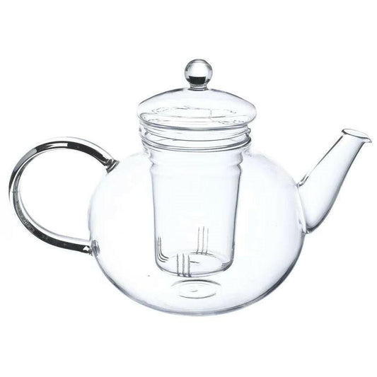 Borosilicate Glass 1.32 Quart Teapot with Removable Infuser - FurniFindUSA