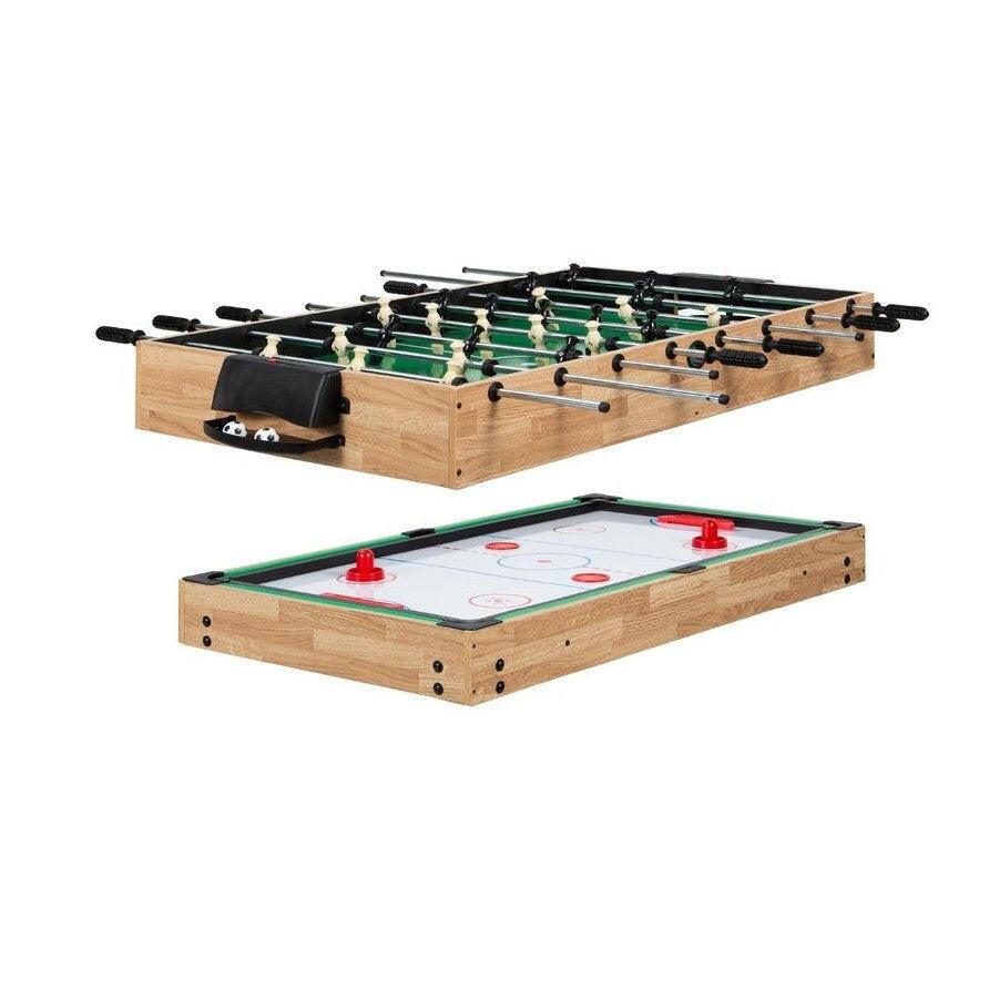 10-in-1 Combo Game Room Table Set Pool, Foosball, Ping Pong, Chess - FurniFindUSA