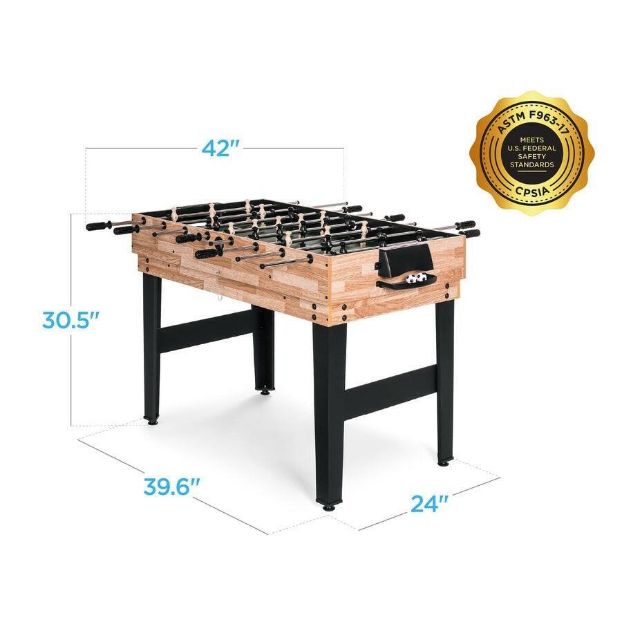 10-in-1 Combo Game Room Table Set Pool, Foosball, Ping Pong, Chess - FurniFindUSA