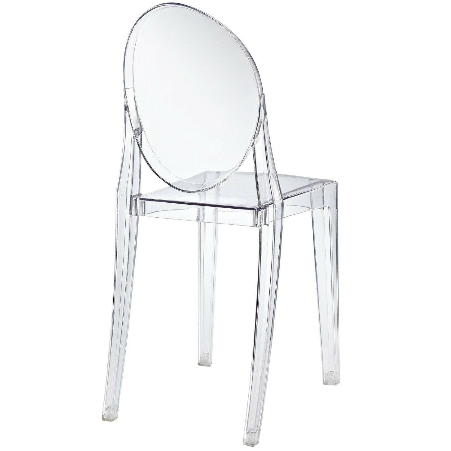 Stackable Clear Acrylic Dining Chair for Indoor or Outdoor Use - FurniFindUSA