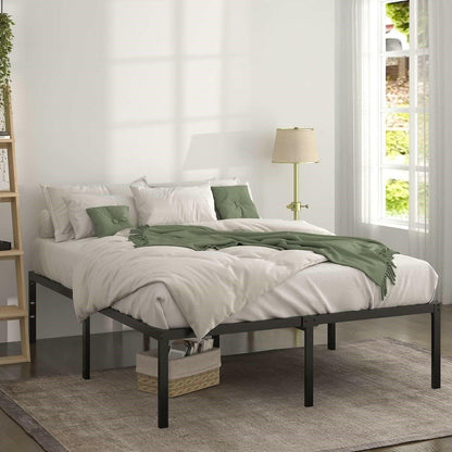 Queen 18-inch Metal Platform Bed Frame with Under-Bed Storage Space - FurniFindUSA