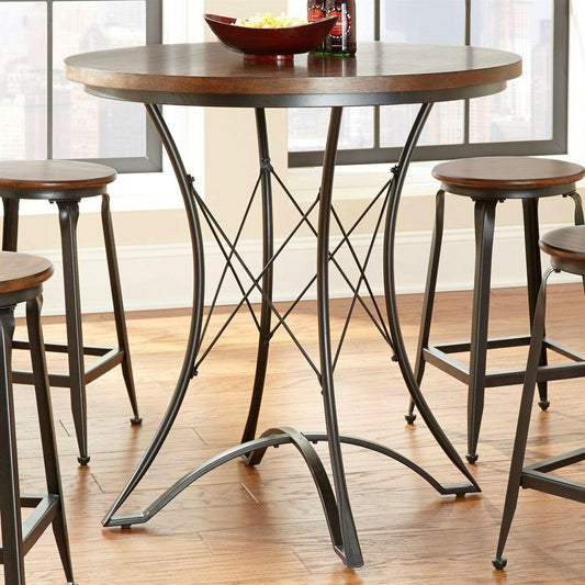 Round 36-inch Counter Height Kitchen Dining Table - FurniFindUSA
