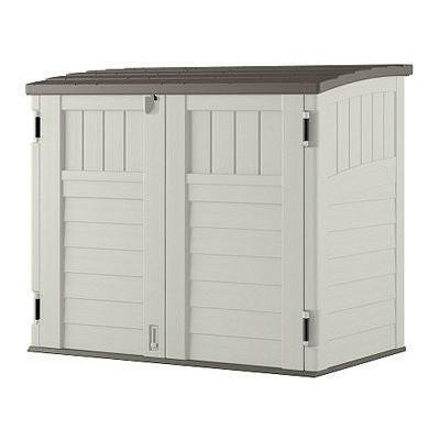 Outdoor 4-ft x 2-ft Locking Storage Shed with Easy Lift Lid - FurniFindUSA