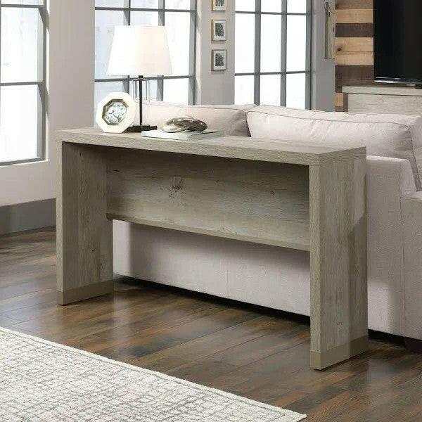 Modern Farmhouse Oak Living Room Console Sofa Table - FurniFindUSA