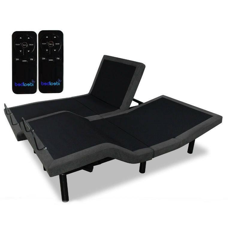 Split King Adjustable Bed Frame Base with Wireless Remote - FurniFindUSA