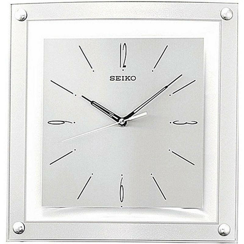 Contemporary 12.25-inch Square Quiet Analog Wall Clock - FurniFindUSA