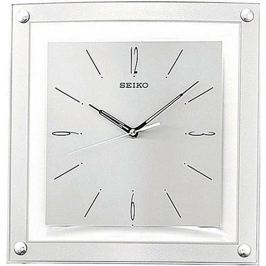Contemporary 12.25-inch Square Quiet Analog Wall Clock - FurniFindUSA