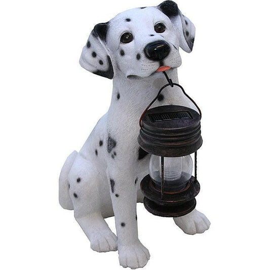 Dalmatian Dog Solar Light Lantern with Super Bright LED - FurniFindUSA