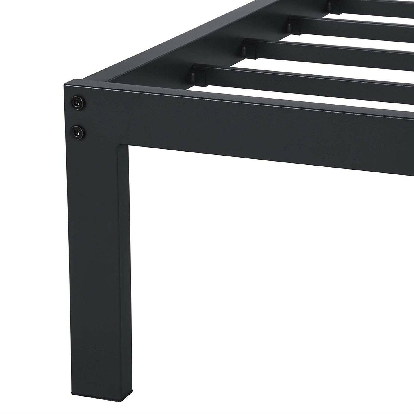 Twin size 16-inch High Heavy Duty Metal Platform Bed Frame - FurniFindUSA