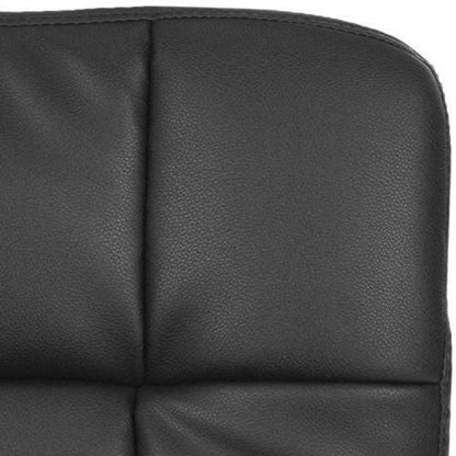 Modern Black Faux Leather Cushion Home Office Desk Chair - FurniFindUSA